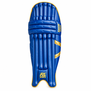 FA Sports Anzik Gold Batting Pads - Blue