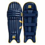 FA Sports Anzik Gold Batting Pads – Navy Blue